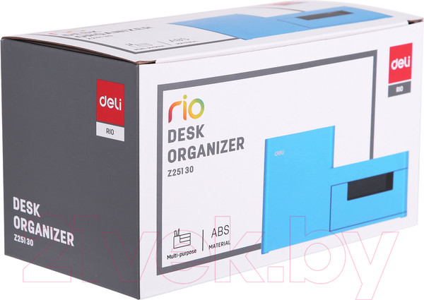 Изображение товара Органайзер настольный Deli Rio / Z25130 (синий)
