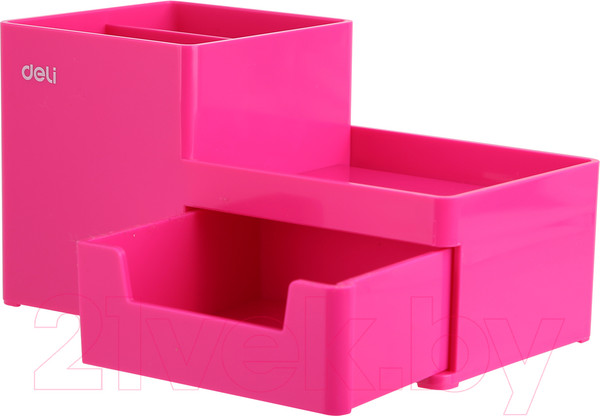 Изображение товара Органайзер настольный Deli Rio / Z25140 (розовый)