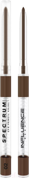 Изображение товара Карандаш для глаз Influence Beauty Spectrum Автоматический стойкий тон 02 (0.28г)