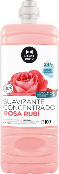 Изображение товара Кондиционер для белья Mayordomo Алая роза (2л)