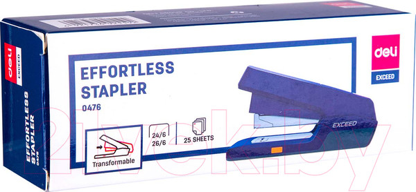 Изображение товара Степлер Deli Exceed / 0476 (синий)