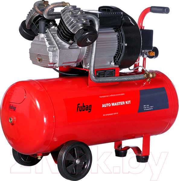 Изображение товара Воздушный компрессор Fubag Auto Master Kit / 641270 (10 предметов)
