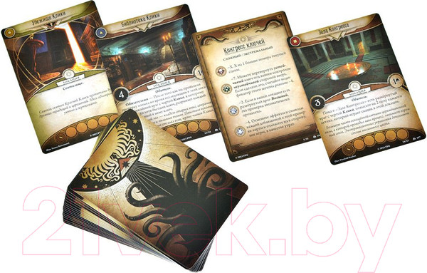 Изображение товара Дополнение к настольной игре Мир Хобби Ужас Аркхэма. Алые ключи. Кампания / 915553