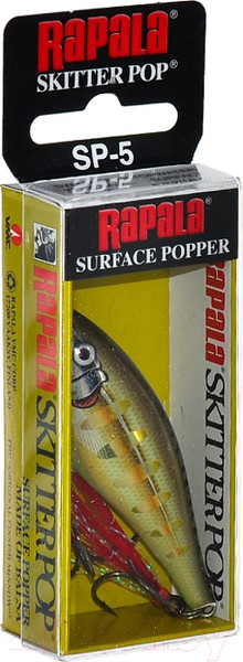 Изображение товара Воблер Rapala Skitter Pop / SP05STGS