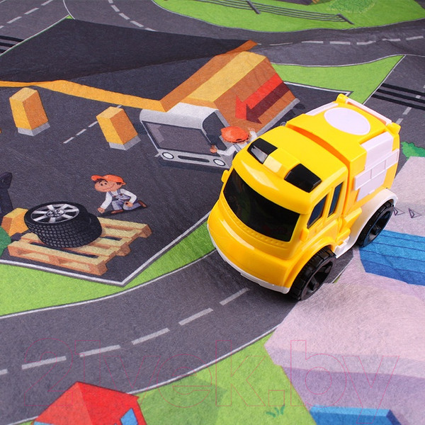 Изображение товара Игровой коврик Darvish С машинкой Gas / SR-T-1358