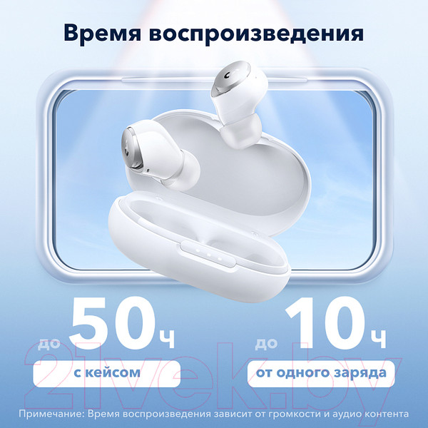 Изображение товара Беспроводные наушники Anker Soundcore TWS Space A40 / SDC-A3936G21-WT (белый)