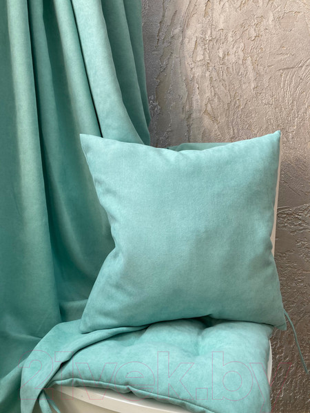 Изображение товара Наволочка декоративная Ника Зварико 45x45 / 7774545 (мятный/ пастельно-мятный 121)