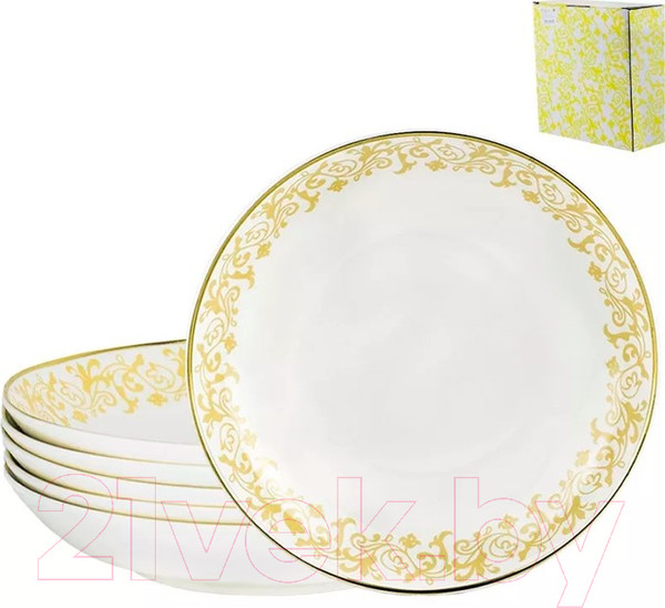 Изображение товара Набор тарелок Lenardi Damask 205-124 (6шт)