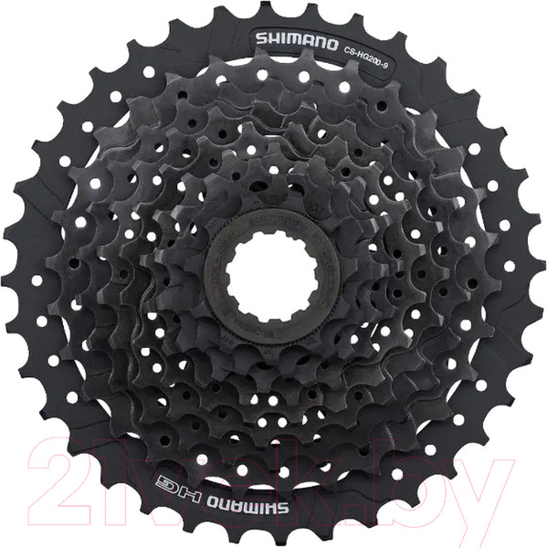 Изображение товара Кассета для велосипеда Shimano CS-HG200-9 / ACSHG2009136T (9ск, 11-36T)