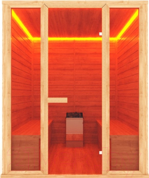 Изображение товара Финская сауна Шингарёв и Ко Прямая 4-местная