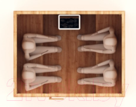 Изображение товара Финская сауна Шингарёв и Ко Прямая 4-местная