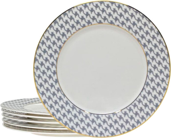 Изображение товара Набор тарелок Lenardi Earl Grey 145-402 (6шт)