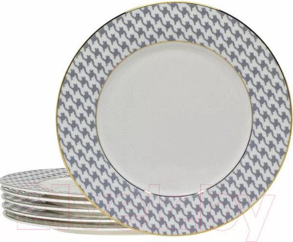 Изображение товара Набор тарелок Lenardi Earl Grey 145-403 (6шт)