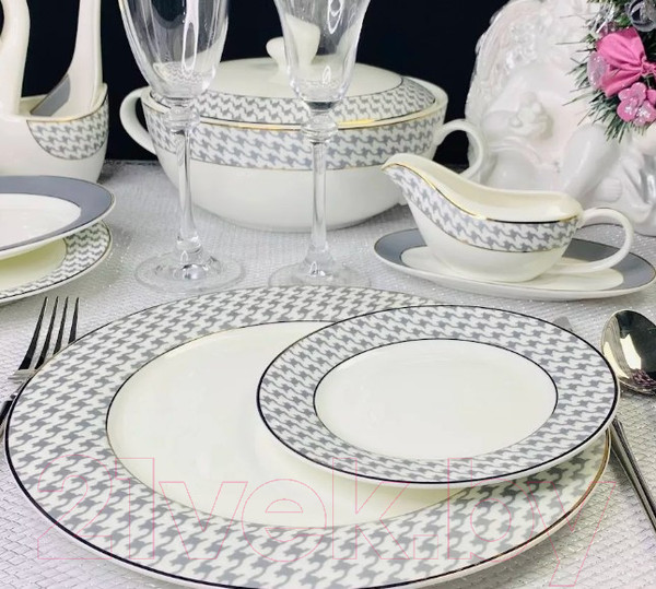 Изображение товара Набор тарелок Lenardi Earl Grey 145-407 (6шт)