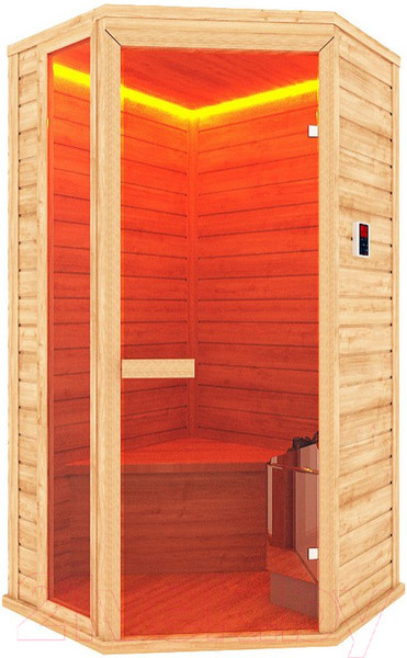 Изображение товара Финская сауна Шингарёв и Ко Угловая 1-местная