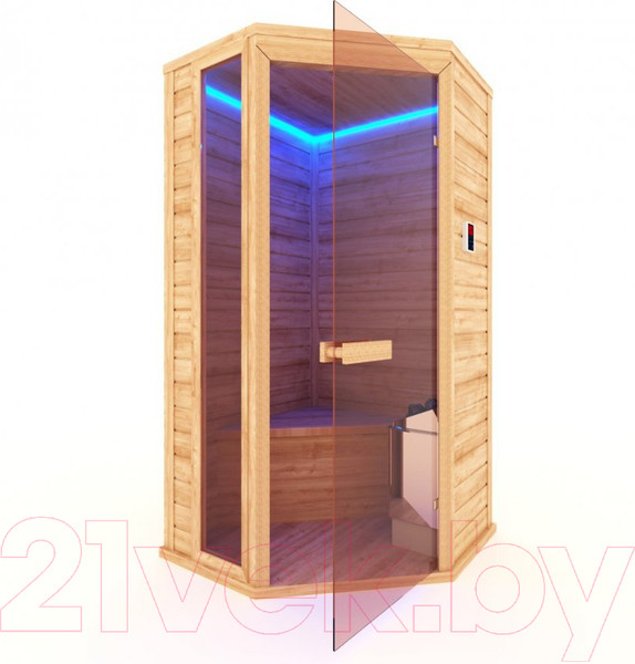 Изображение товара Финская сауна Шингарёв и Ко Угловая 1-местная