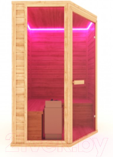 Изображение товара Финская сауна Шингарёв и Ко Угловая 3-местная