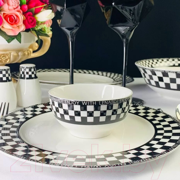 Изображение товара Набор салатников Lenardi Enjoy 205-421 (6шт)