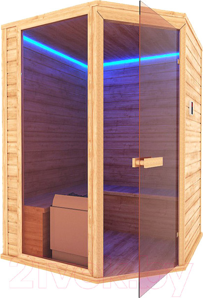Изображение товара Финская сауна Шингарёв и Ко Угловая 6-местная