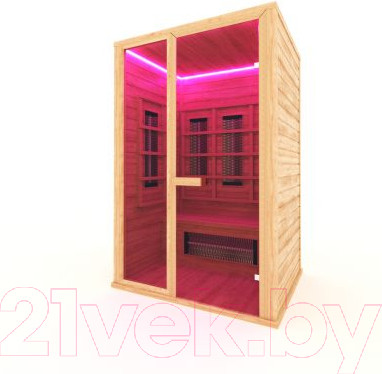 Изображение товара Инфракрасная сауна Шингарёв и Ко Прямая 2-местная