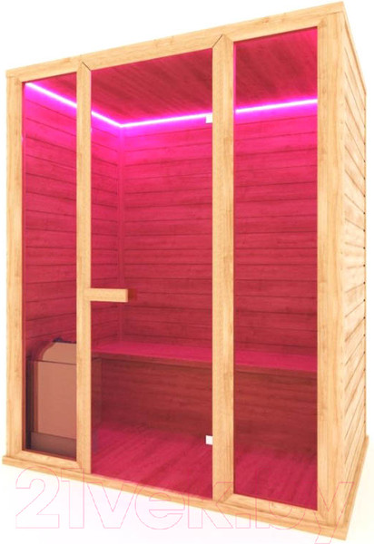 Изображение товара Инфракрасная сауна Шингарёв и Ко Прямая 3-местная