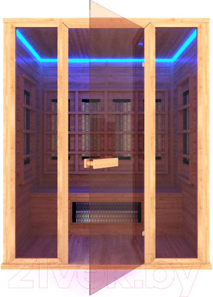 Изображение товара Инфракрасная сауна Шингарёв и Ко Прямая 4-местная