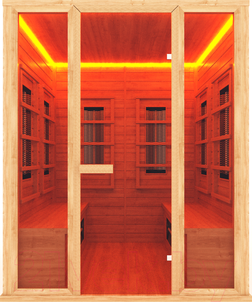Изображение товара Инфракрасная сауна Шингарёв и Ко Прямая 5-местная