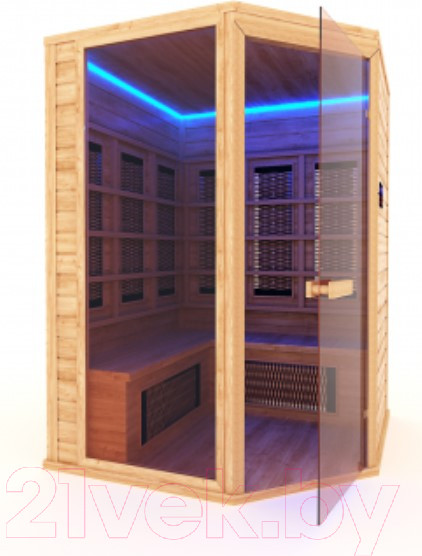 Изображение товара Инфракрасная сауна Шингарёв и Ко Угловая 4-местная