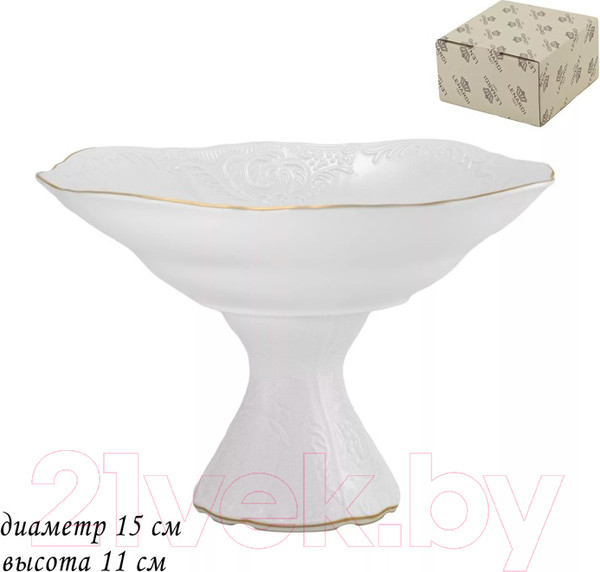 Изображение товара Конфетница Lenardi Maria Gold 226-027