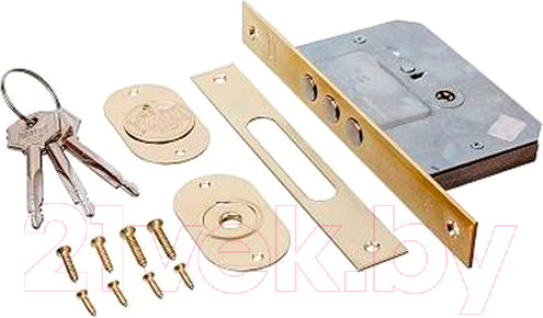 Изображение товара Замок врезной Kale 189 3MF / 189F0000012 (латунь)
