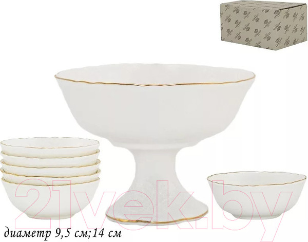 Изображение товара Набор для сервировки Lenardi Maria Gold 226-097