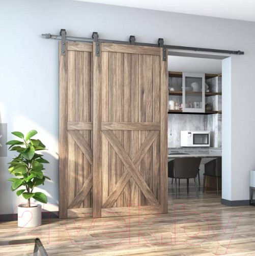 Изображение товара Комплект фурнитуры для раздвижных дверей PSG Loft 76.2107