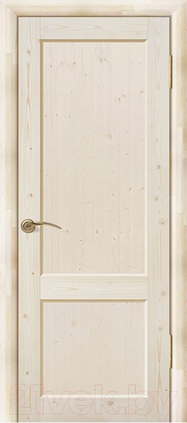 Дверь межкомнатная Wood Goods ДГФ-ПП 80x200 (неокрашенный массив хвои)