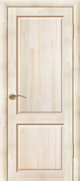 Изображение товара Дверь межкомнатная Wood Goods ДГФ-2Ф 60x200 (неокрашенный массив хвои)
