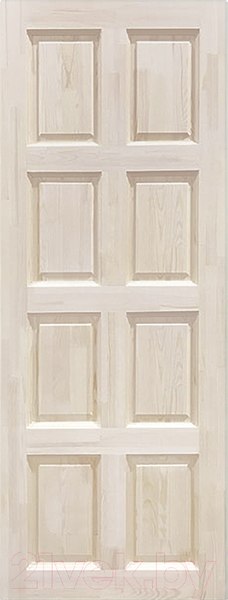 Изображение товара Дверной блок Wood Goods ДБ-8Ф комплект 70x200 (неокрашенный массив хвои)