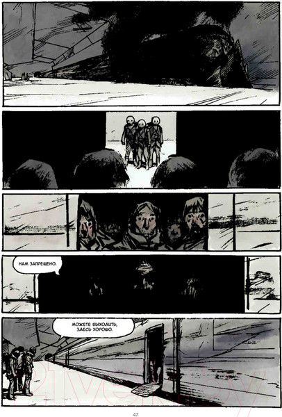 Изображение товара Комикс Питер Сквозь снег: конечная станция. Графический роман (Рошетт Ж., Боке О.)