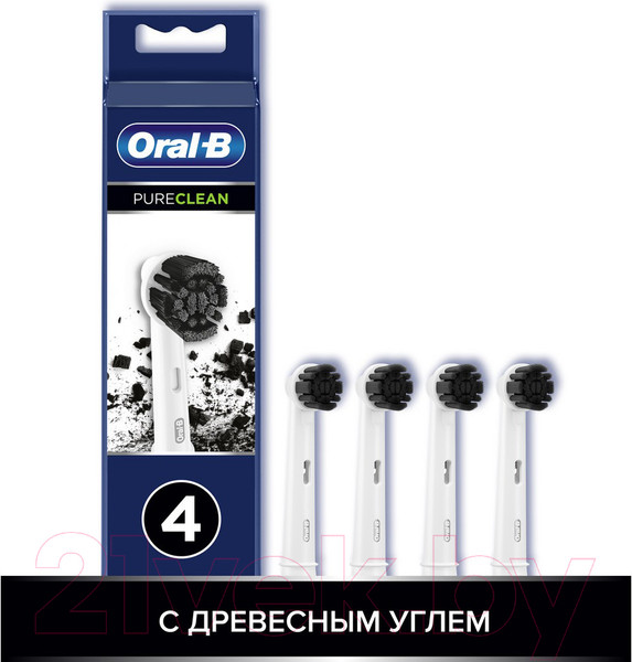 Изображение товара Набор насадок для зубной щетки Oral-B PureClean (4шт)