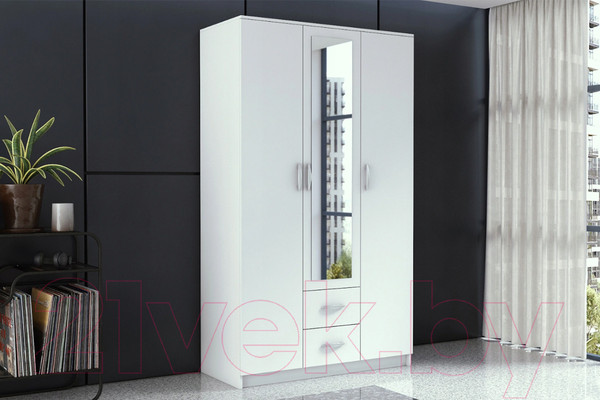 Изображение товара Шкаф Anrex Romana 3D2SZ (белый)
