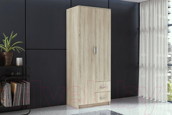 Изображение товара Шкаф Anrex Romana 2D2S (дуб сонома)