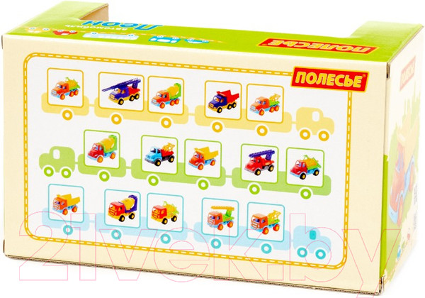 Изображение товара Автомобиль-вышка Полесье Леон пожарная спецмашина / 68224