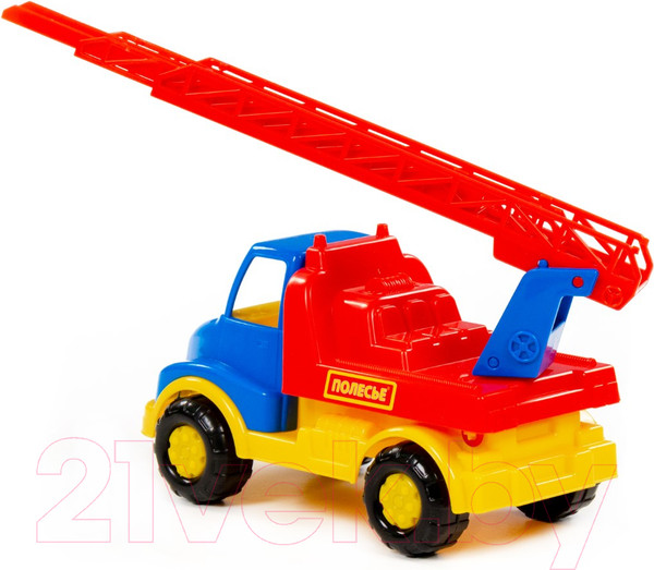 Изображение товара Автомобиль-вышка Полесье Леон пожарная спецмашина / 68224