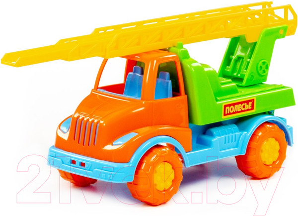 Изображение товара Автомобиль-вышка Полесье Леон пожарная спецмашина / 68224