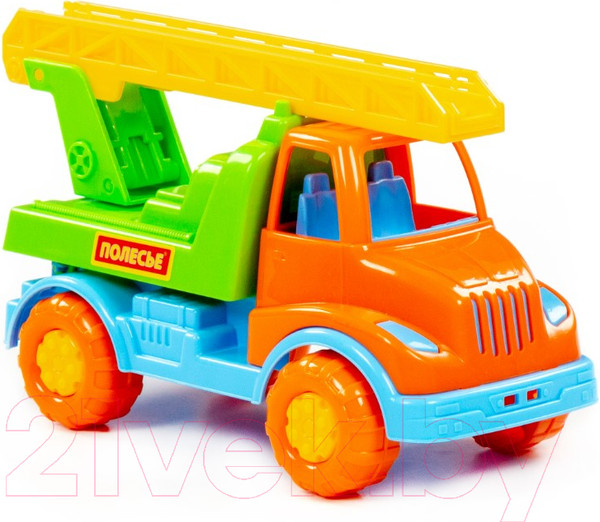 Изображение товара Автомобиль-вышка Полесье Леон пожарная спецмашина / 68224