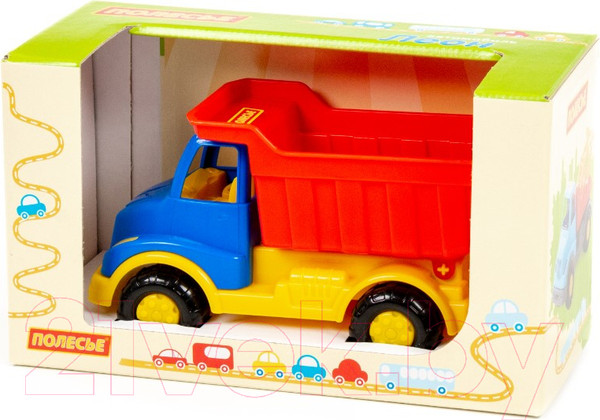 Изображение товара Самосвал игрушечный Полесье Леон / 68194
