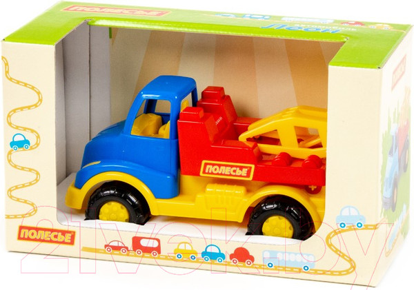 Изображение товара Эвакуатор игрушечный Полесье Леон / 68217