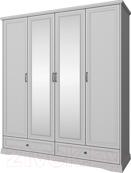 Изображение товара Шкаф Anrex Valencia 4DG2SZ (серый)