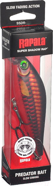 Изображение товара Воблер Rapala Super Shadow Rap / SSDR16TWZ