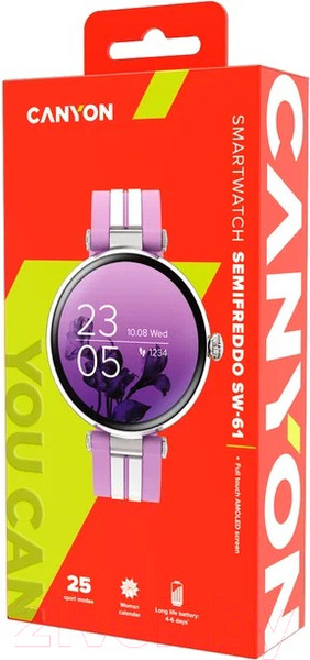 Изображение товара Умные часы Canyon Semifreddo SW-61 / CNS-SW61PP