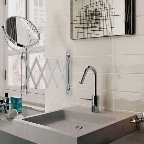 Изображение товара Зеркало косметическое Brabix 607420