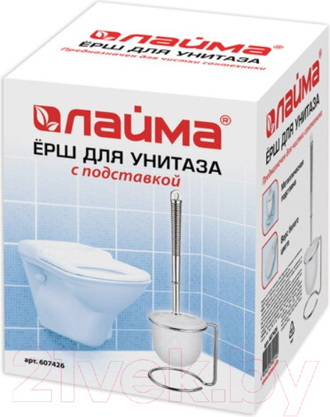 Изображение товара Ершик для унитаза Laima 607426